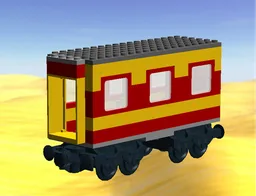Lego Train Custom Coach Inspired