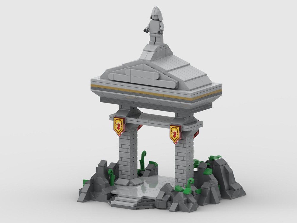 Lego Medieval Temple Entrance