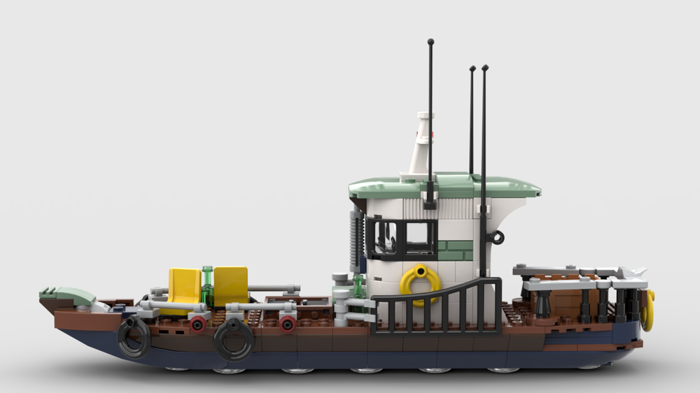 Lego Fishing boat (remastered 70419-1)