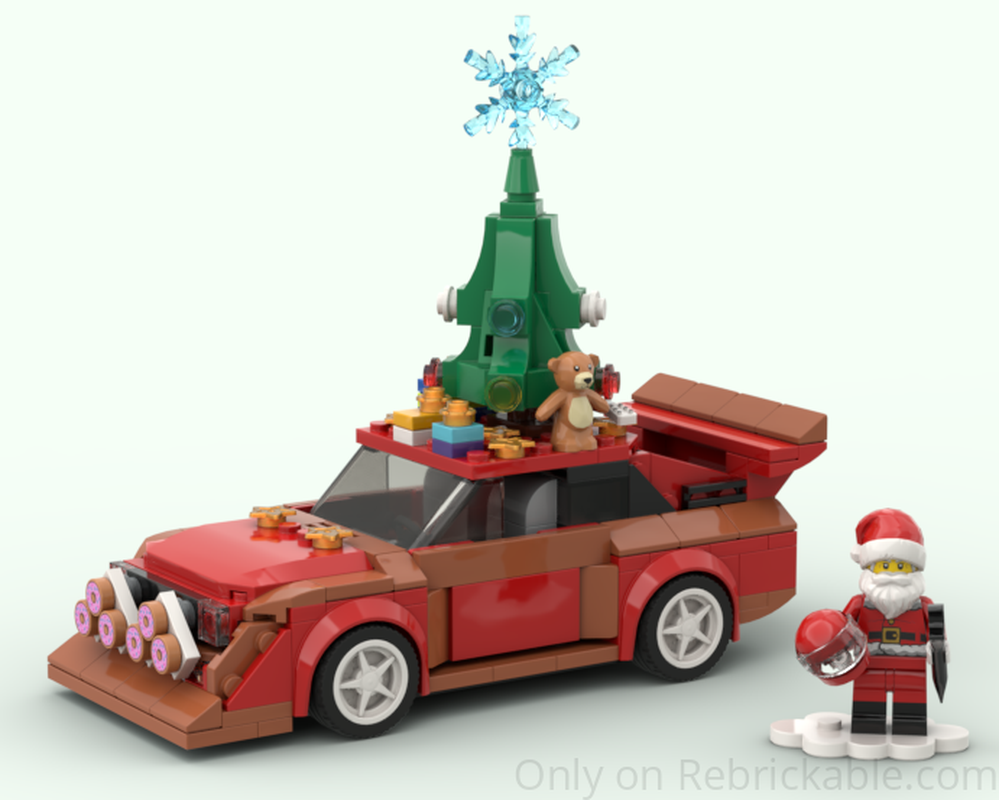 Lego 76897 1985 Christmas Audi Sport quattro S1