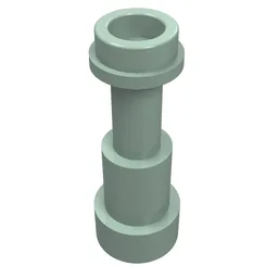 Equipment Telescope / Torch / Spyglass, Support Round 1 x 1 x 1 2/3 / Sand Green