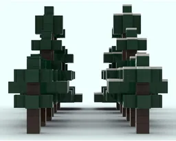 Block Accurate Spruce Trees