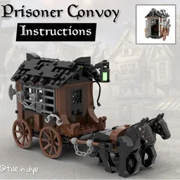 6055 - LEGO Prisoner Convoy Moc