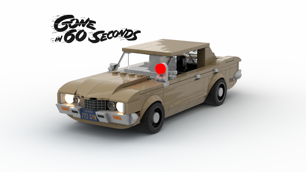 Lego 1970 Mercury Montego 'Gone in 60 Seconds'