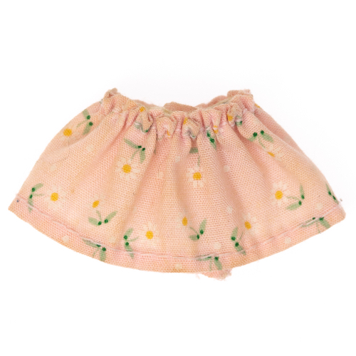Lego Belville, Skirt, Short, White Flowers Print / Pink