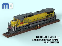 GE Dash 8 (C40-8) MOC