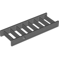 Lego Duplo Ladder 8 Rung / Dark Bluish Gray