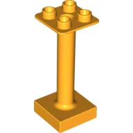 Duplo Support / Umbrella Stand with Square Base (fits 92002) / Bright Light Orange