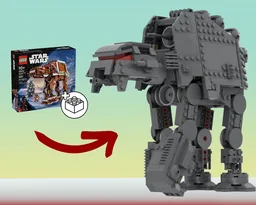 AT-M6 Gingerbread AT-AT modification40806
