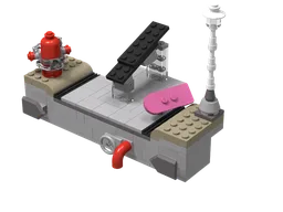 Delorean stand