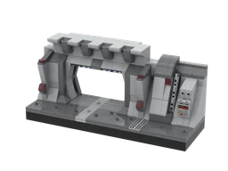 Lucrehulk Battleship Hallway
