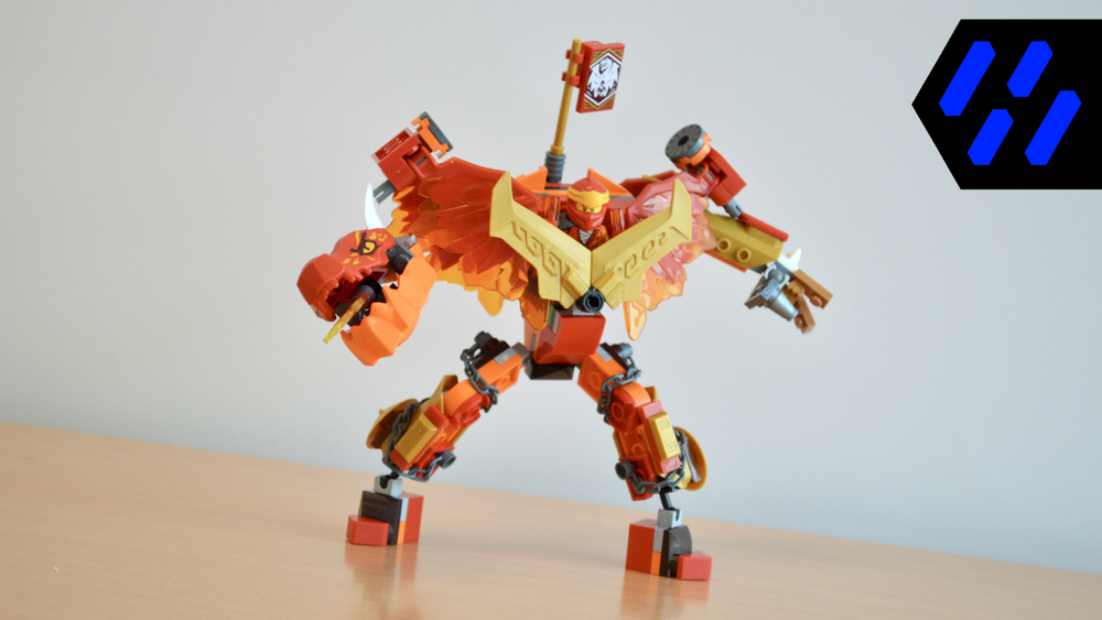 Lego 71762 Kai's Fire Mech EVO - Alternate Build