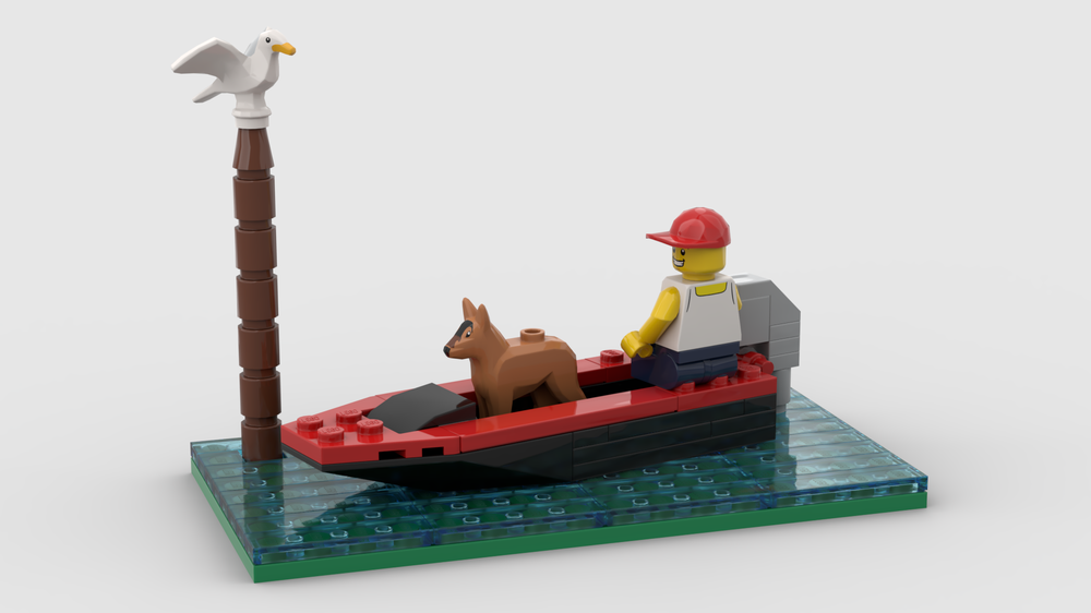 Lego The Little Boat in Venice