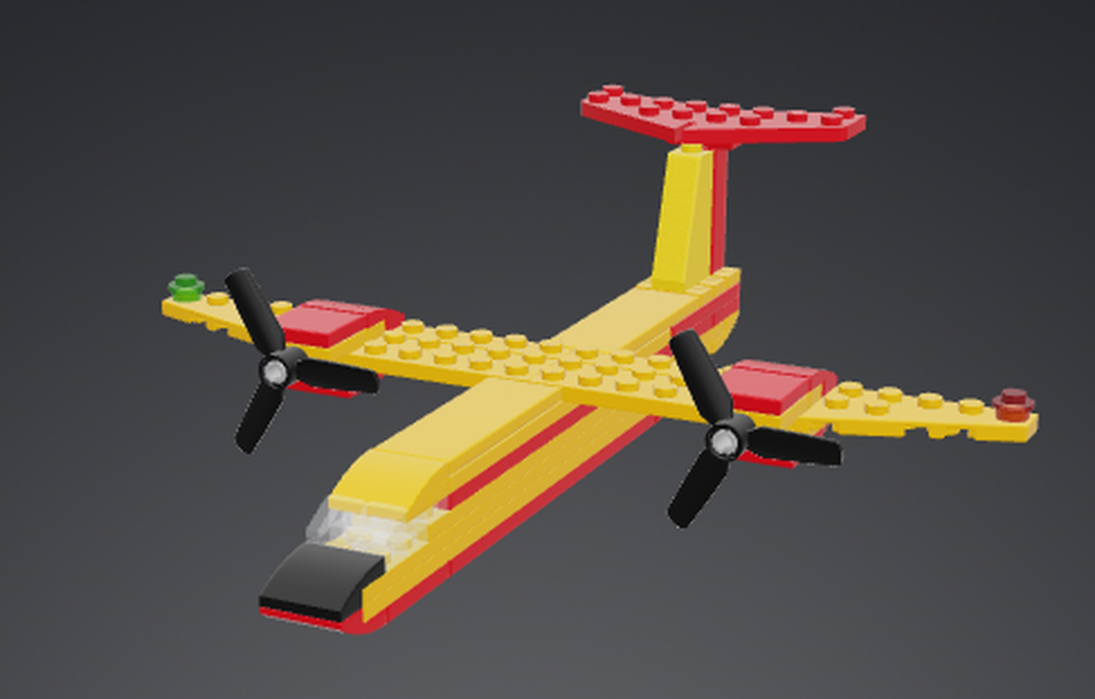 Lego 42152 FireFighter Plane (Micro sized)
