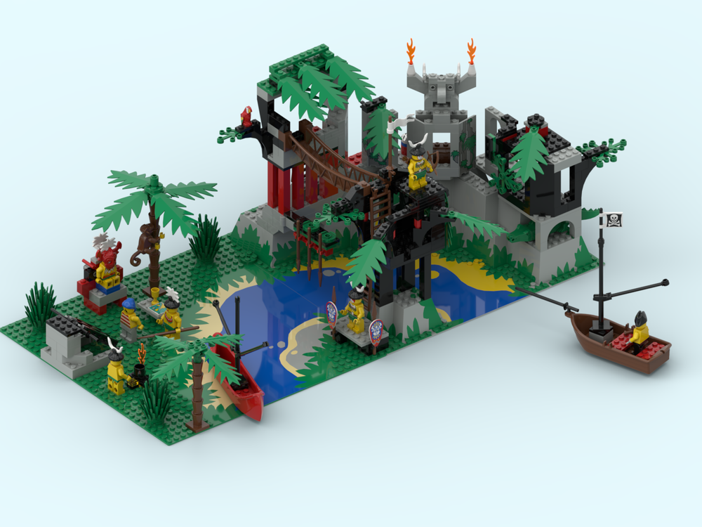 Lego Islanders Village