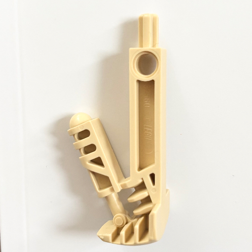 Lego Large Figure Foot, Wedge 3 x 7 x 3 / Tan