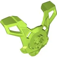Large Figure Chest Cover, Armour with Trapezoid Shoulders / Lime