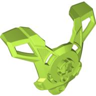 Lego Large Figure Chest Cover, Armour with Trapezoid Shoulders / Lime