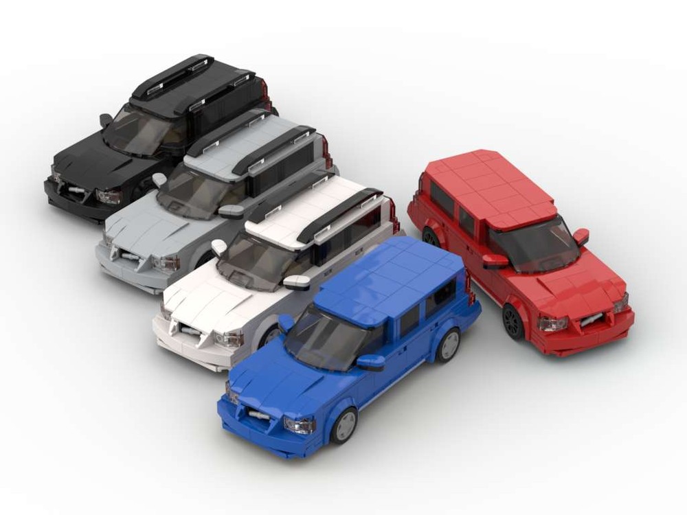 Lego Brick V70 - Set of Five Colors