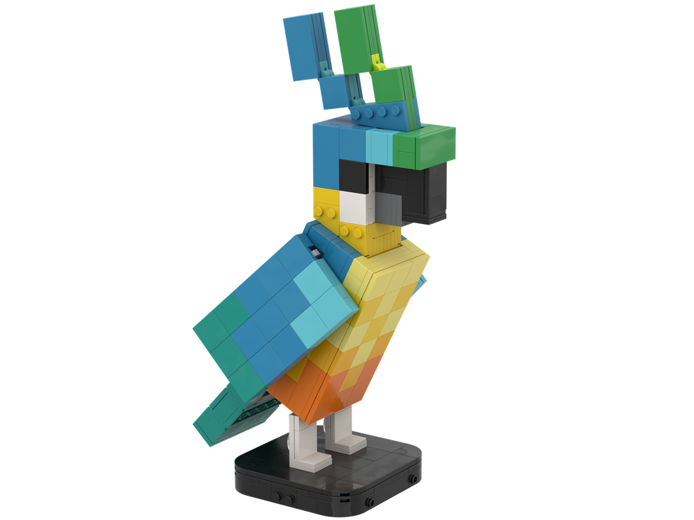Lego Cyan Parrot