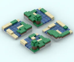River Biome - Expansion for "21265-1 The Crafting Table"