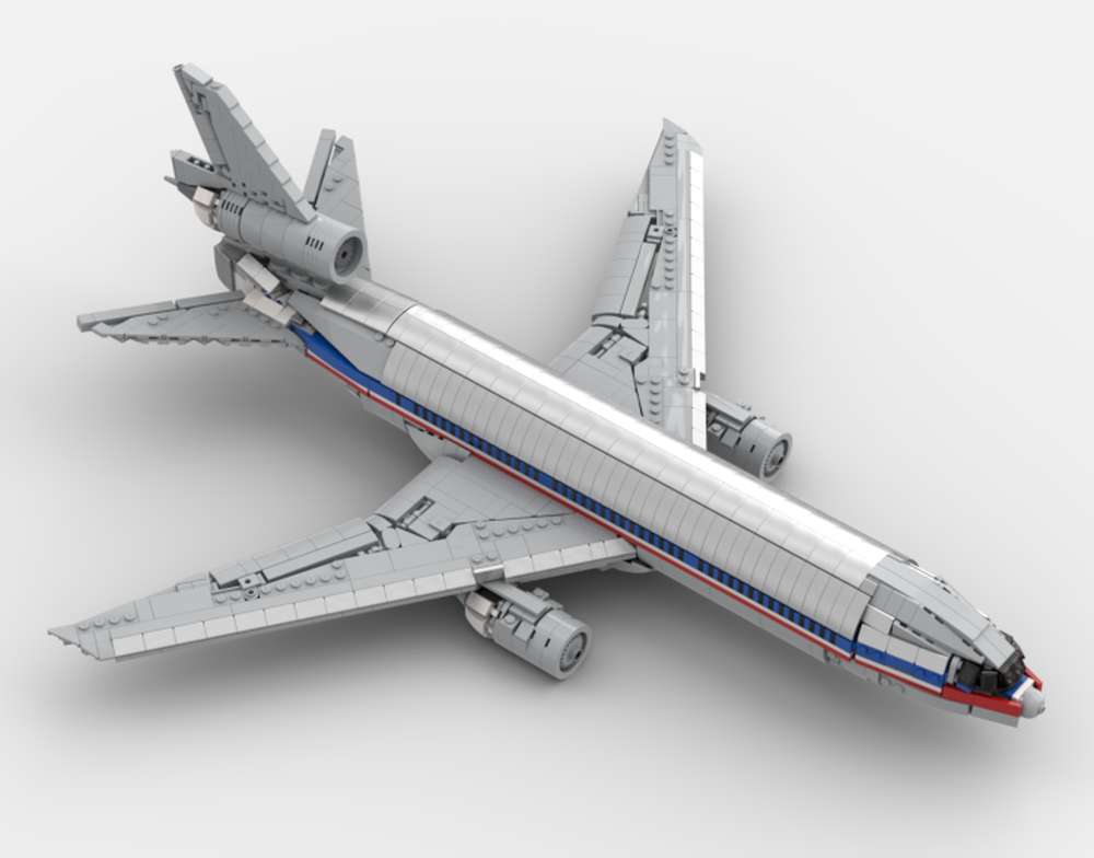 Lego DC-10 American Airlines
