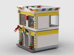 Mini modular Lego Brand Store 40574 (base on plate 16x16)