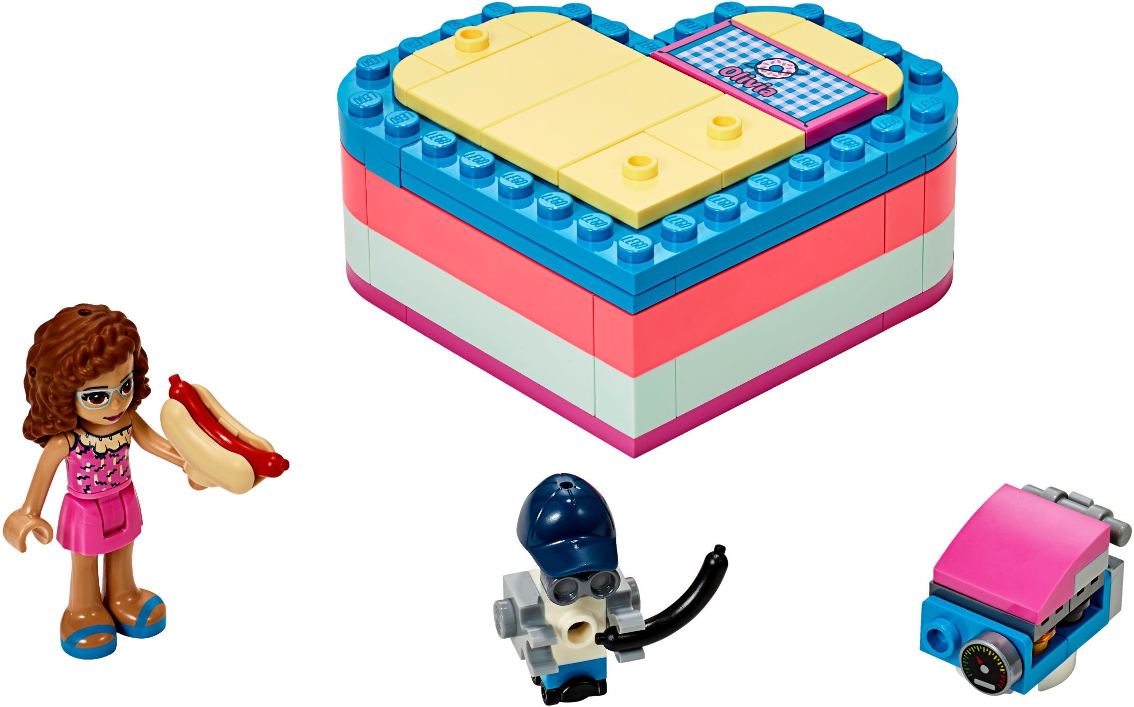 Lego Olivia's Summer Heart Box