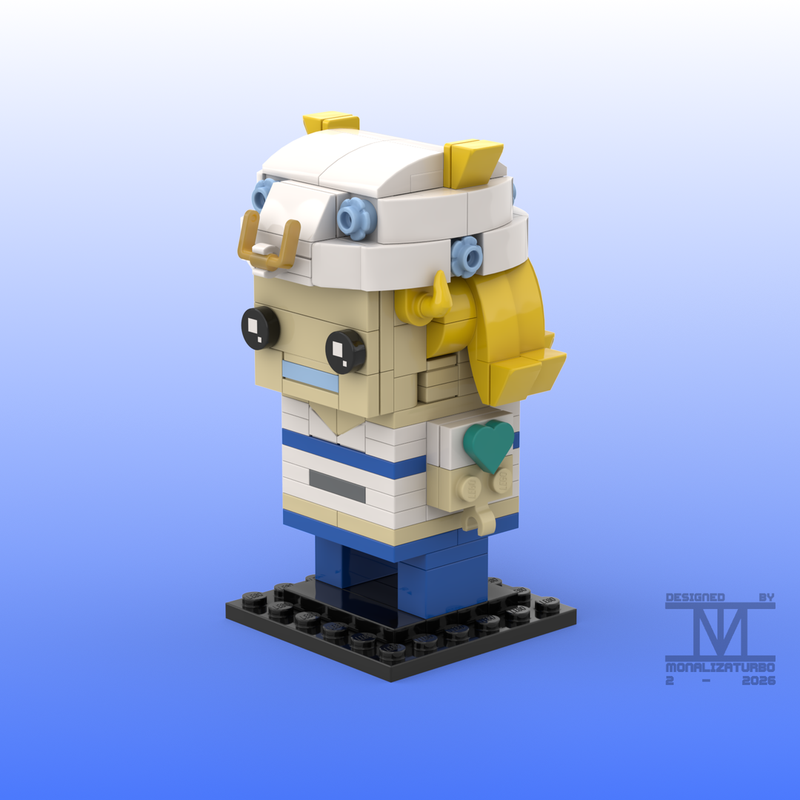 Lego Johnny Joestar from JoJo's Bizarre Adventure - Brickheadz