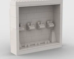 Minifigures display