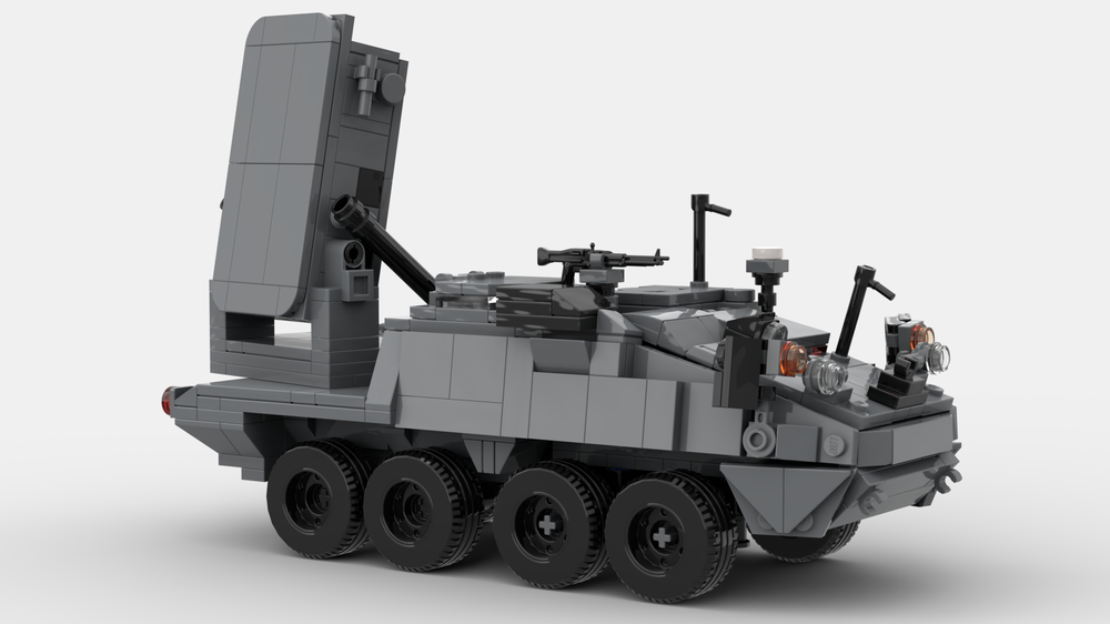 Lego M1256A1 Stryker Leonidas TD | US Army UAS Microwave