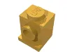 Brick Special 1 x 1 with Headlight / Bright Light Orange