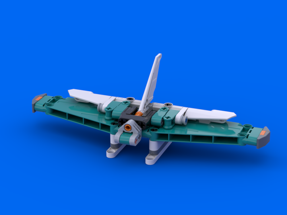 Lego Seaplane from LEGO Technic 42117; Race Plane
