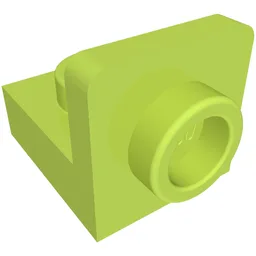 Bracket 1 x 1 - 1 x 1 Inverted / Lime