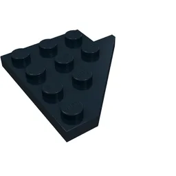 Wedge Plate 4 x 4 Wing Left / Black