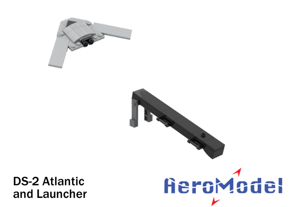 Lego DS-2 Atlantic with Launcher