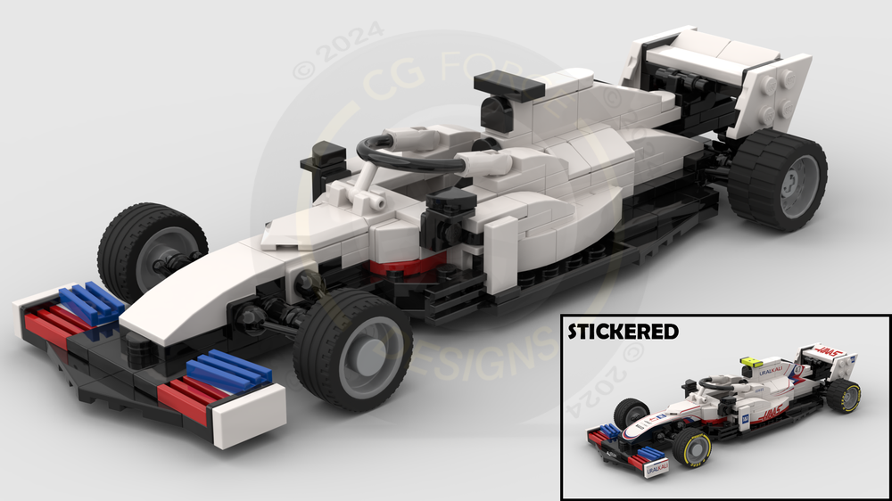 Lego F1 Haas VF-21