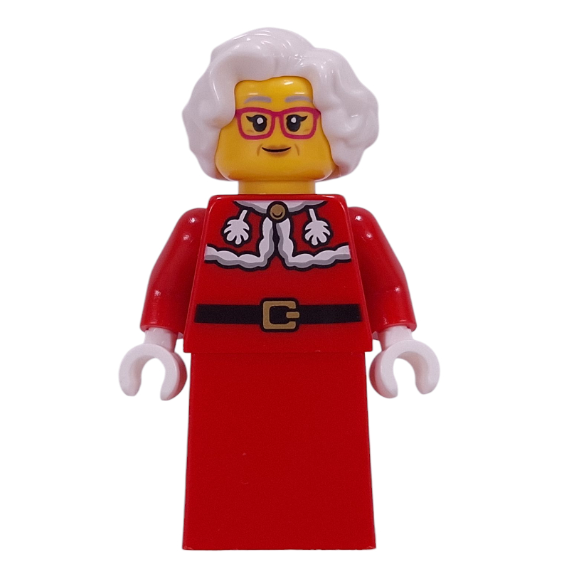 Lego Mrs. Claus, Plain Red Dress