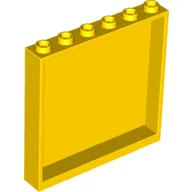 Panel 1 x 6 x 5 / Yellow