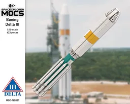 1:110 Scale Boeing Delta III