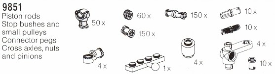 Lego Assortment of Connectors