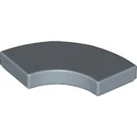 Tile 2 x 2 Curved, Macaroni / Sand Blue
