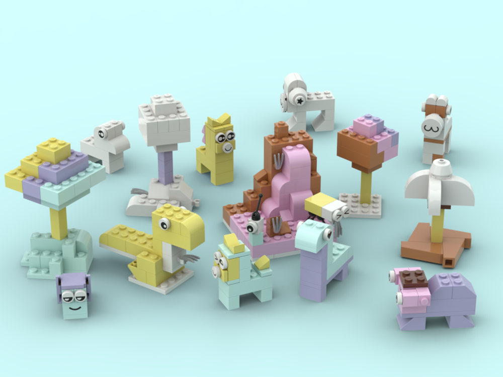 Lego Pastel Overlords