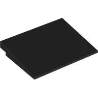 Brick Sloped 10° 6 x 8 / Black