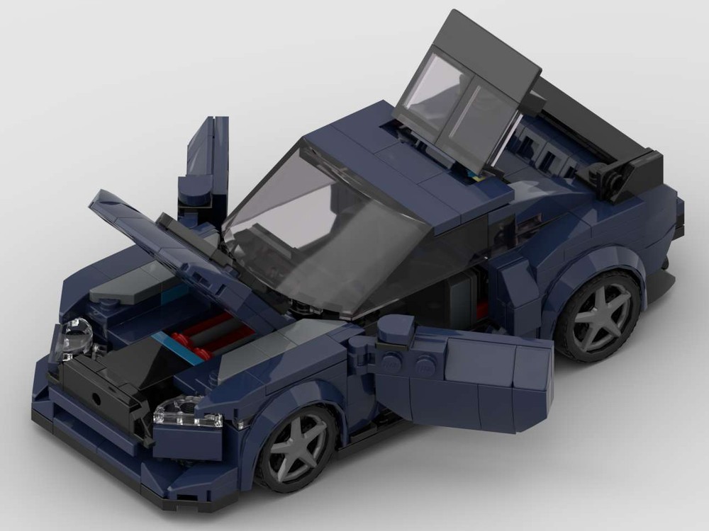 Lego MOC - FORD Mustang Dark Horse (76920)