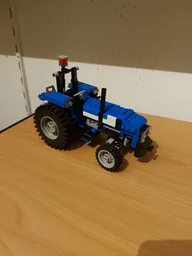 green tractor