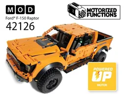 42126 Ford F-150 Raptor RC MOD for Powered Up Motors