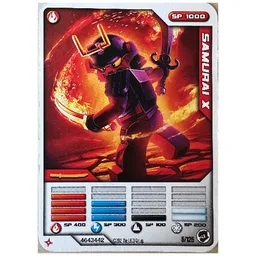 Trading Card, Ninjago Deck #2: 5 - Samurai X - North American Version / [No Color/Any Color]