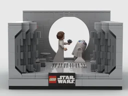 New Hope - Leia and R2-D2