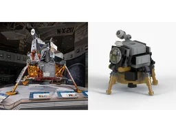 Lunar Module with Opening Hatch